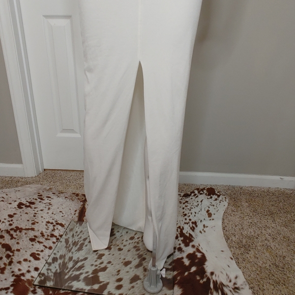 NAKED WARDROBE: THE NW TUBE DRESS, WHITE L - Picture 9 of 16